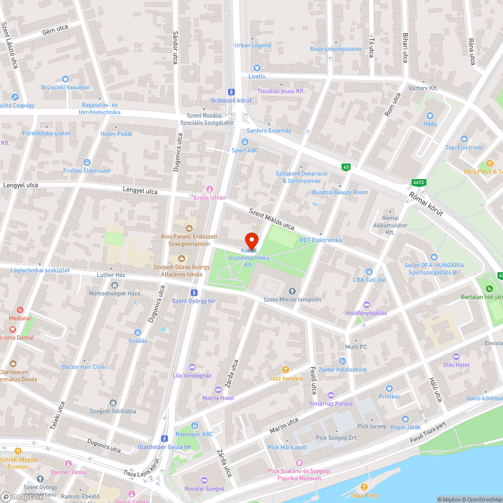 Fatuskó - Szent György tér bejelentés helye