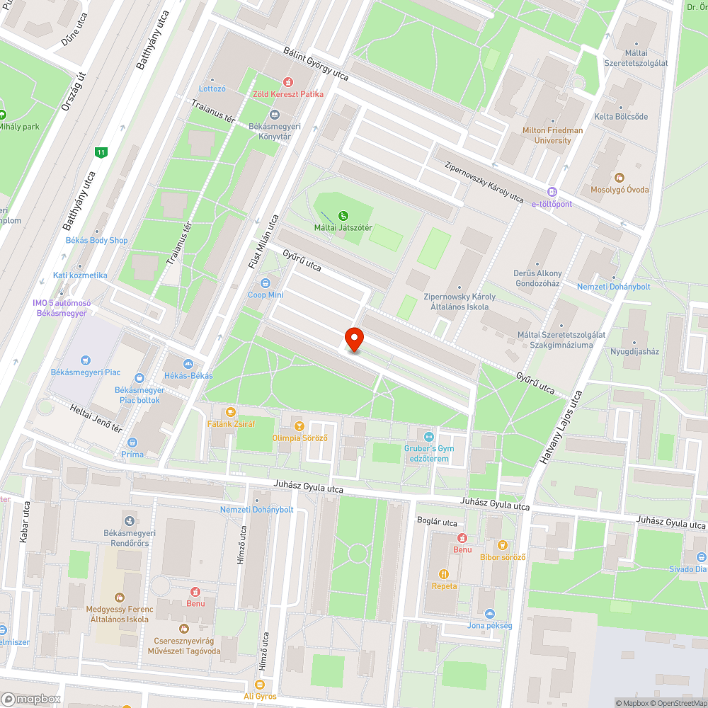 Üvegszilánkok az úttesten bejelentés helye