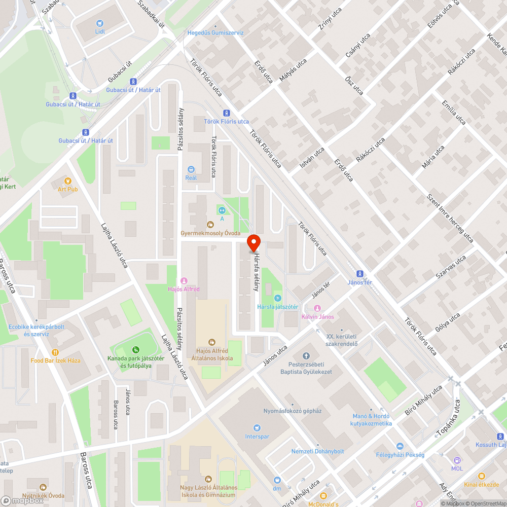 Csótányinvázió Pesterzsébet városközpontban III. rész bejelentés helye