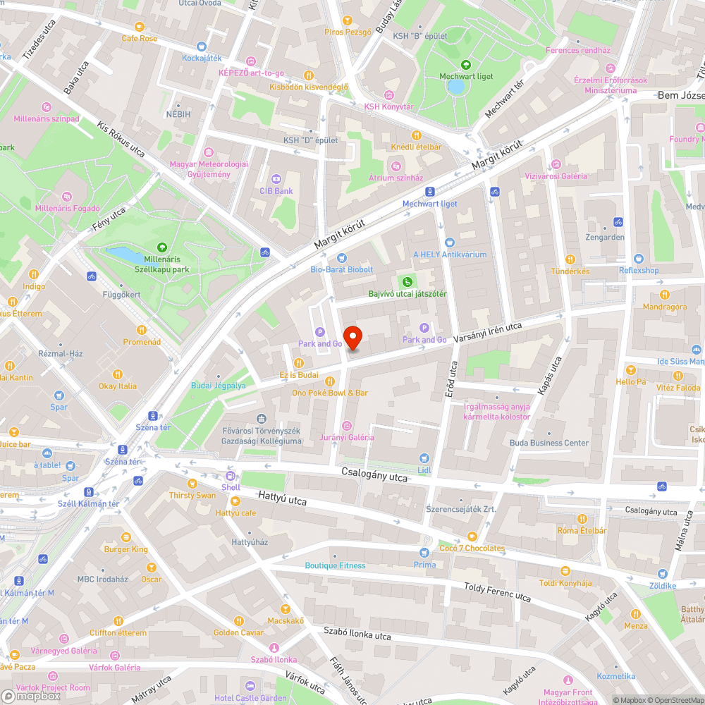 Szemetes utcaszakasz bejelentés helye