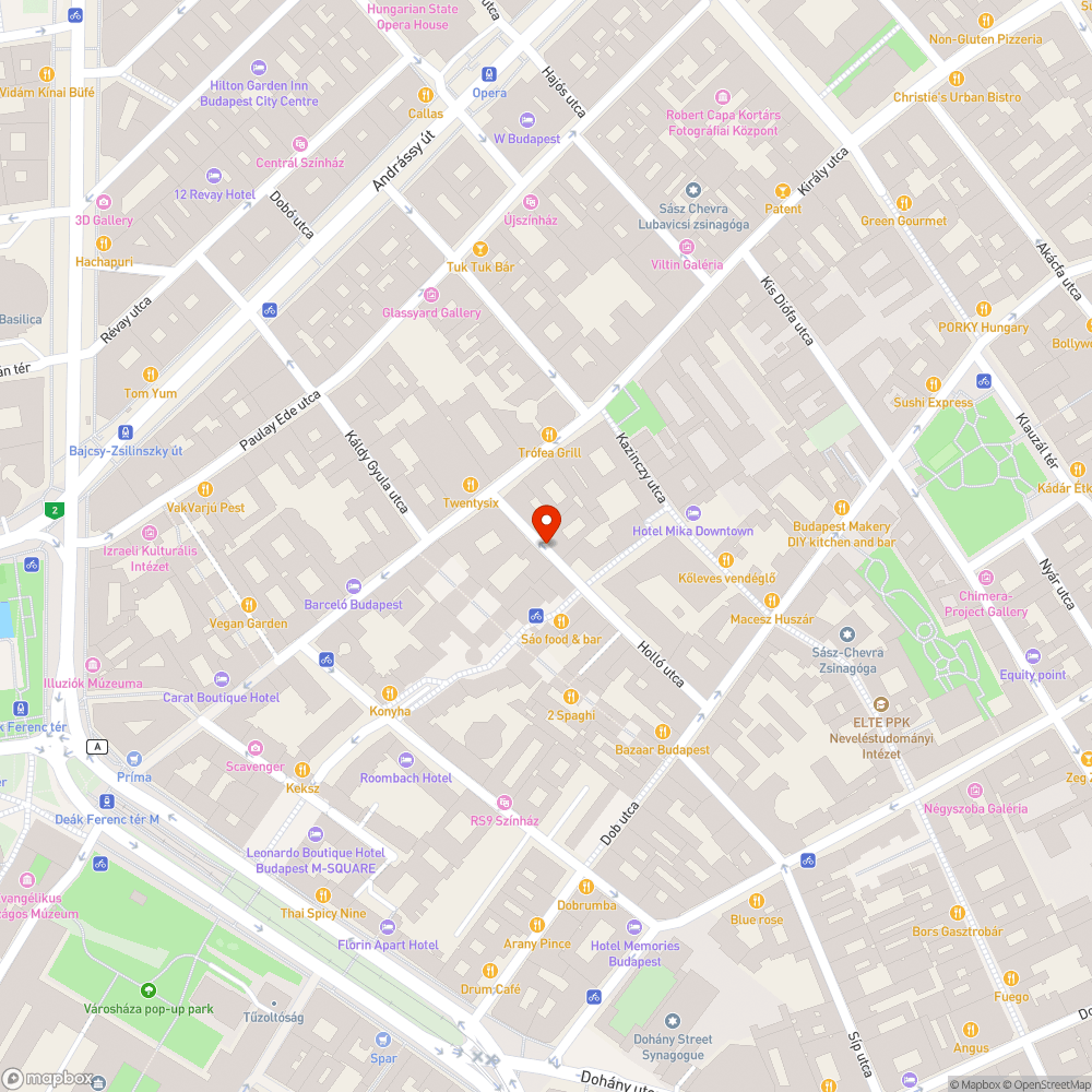 Hiányos macskakő bejelentés helye