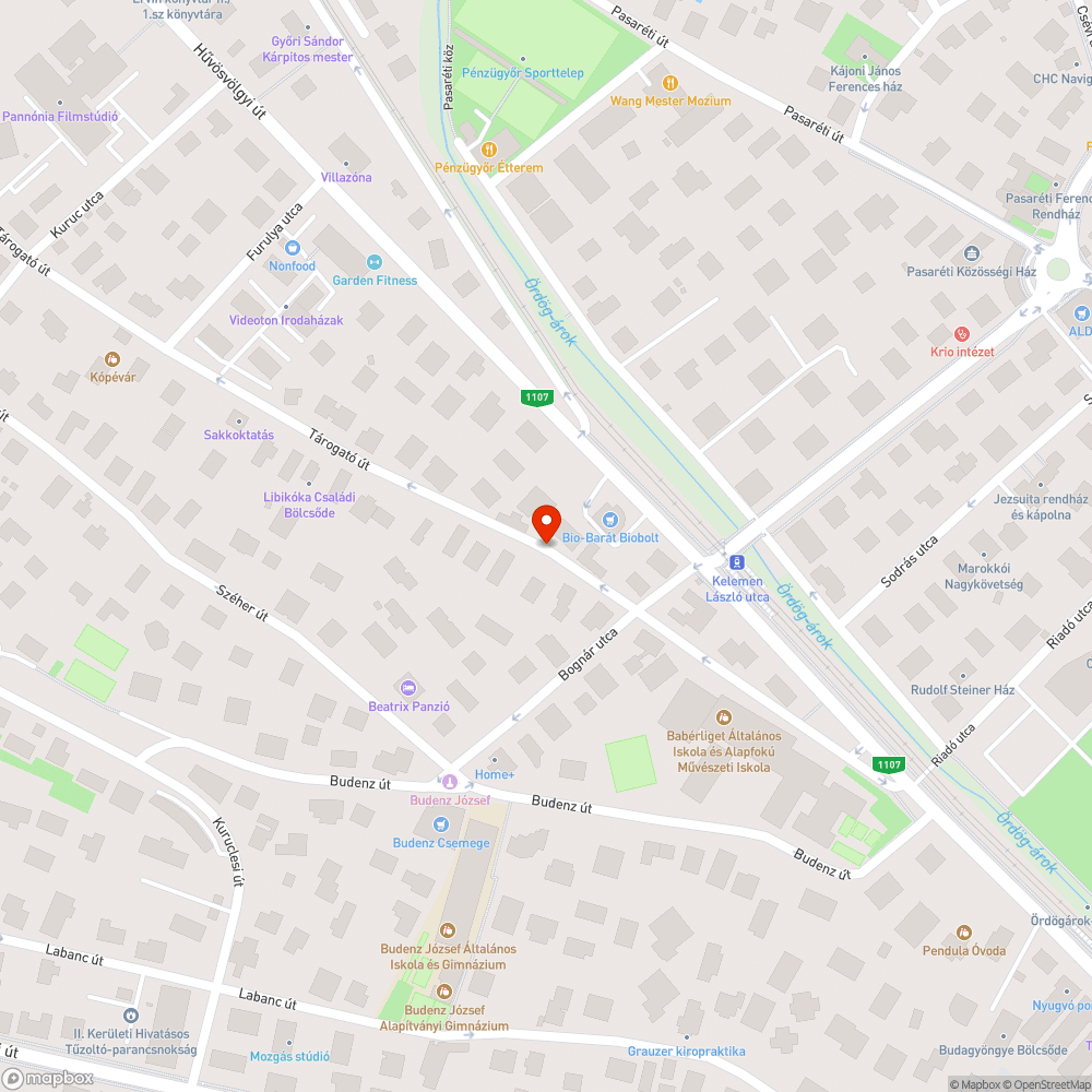 Rendszám nélküli Peugeot a Tárogató úton bejelentés helye