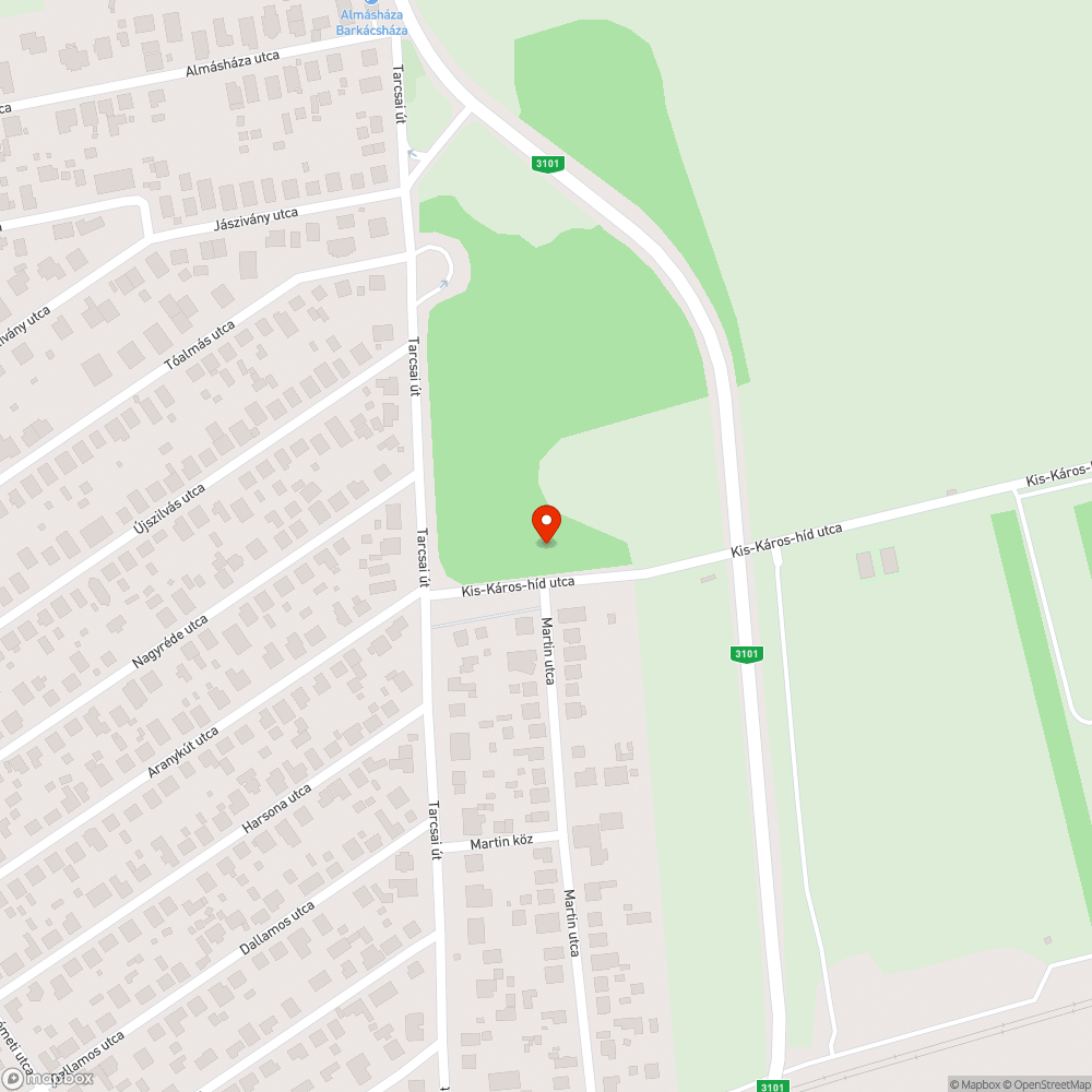 Hol járunk? bejelentés helye