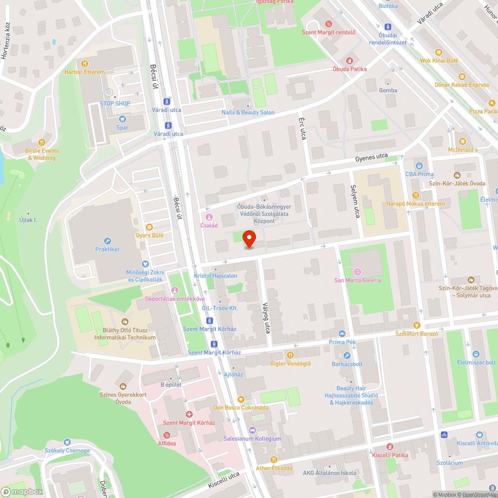 Veszélyes játszótér bejelentés helye