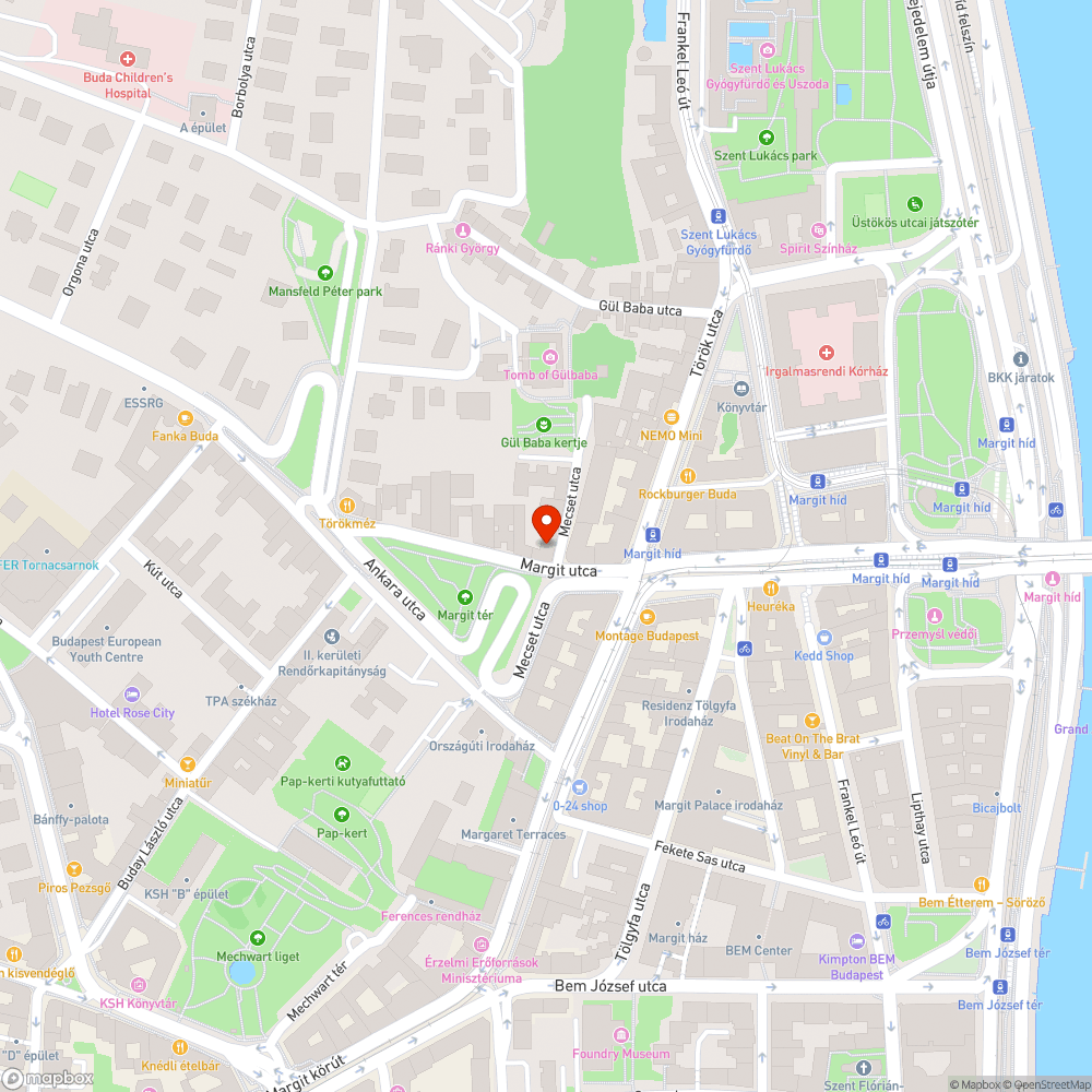 Elhagyott autó bejelentés helye