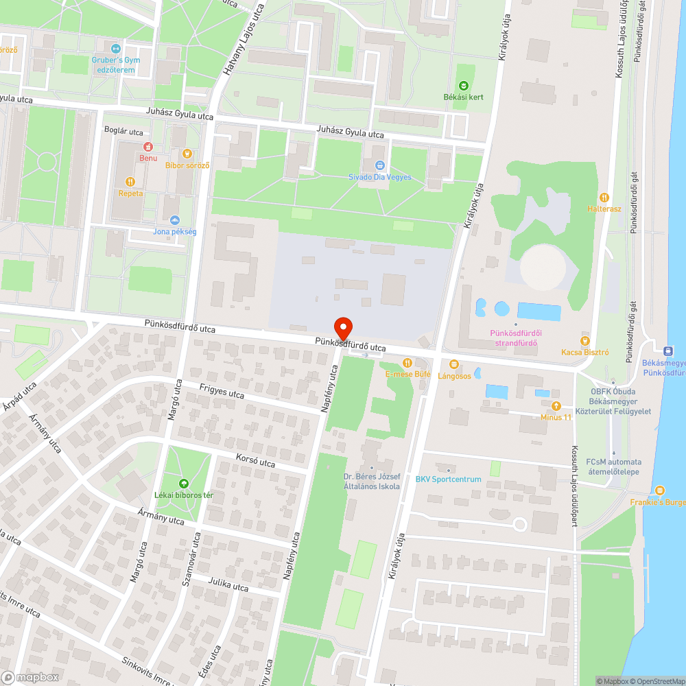 Közlekedési tábla megdőlt bejelentés helye