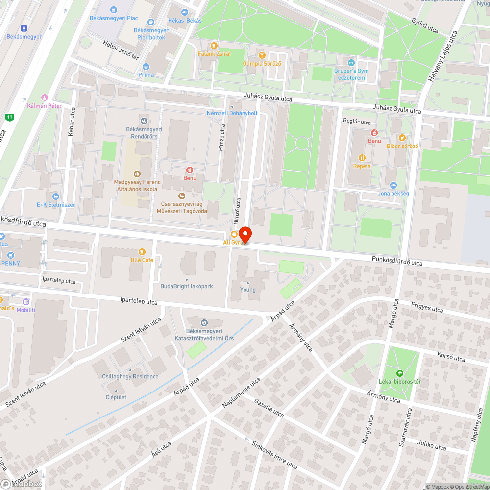 Balesetveszély - zebra előtt tilosban parkoló autók miatt bejelentés helye