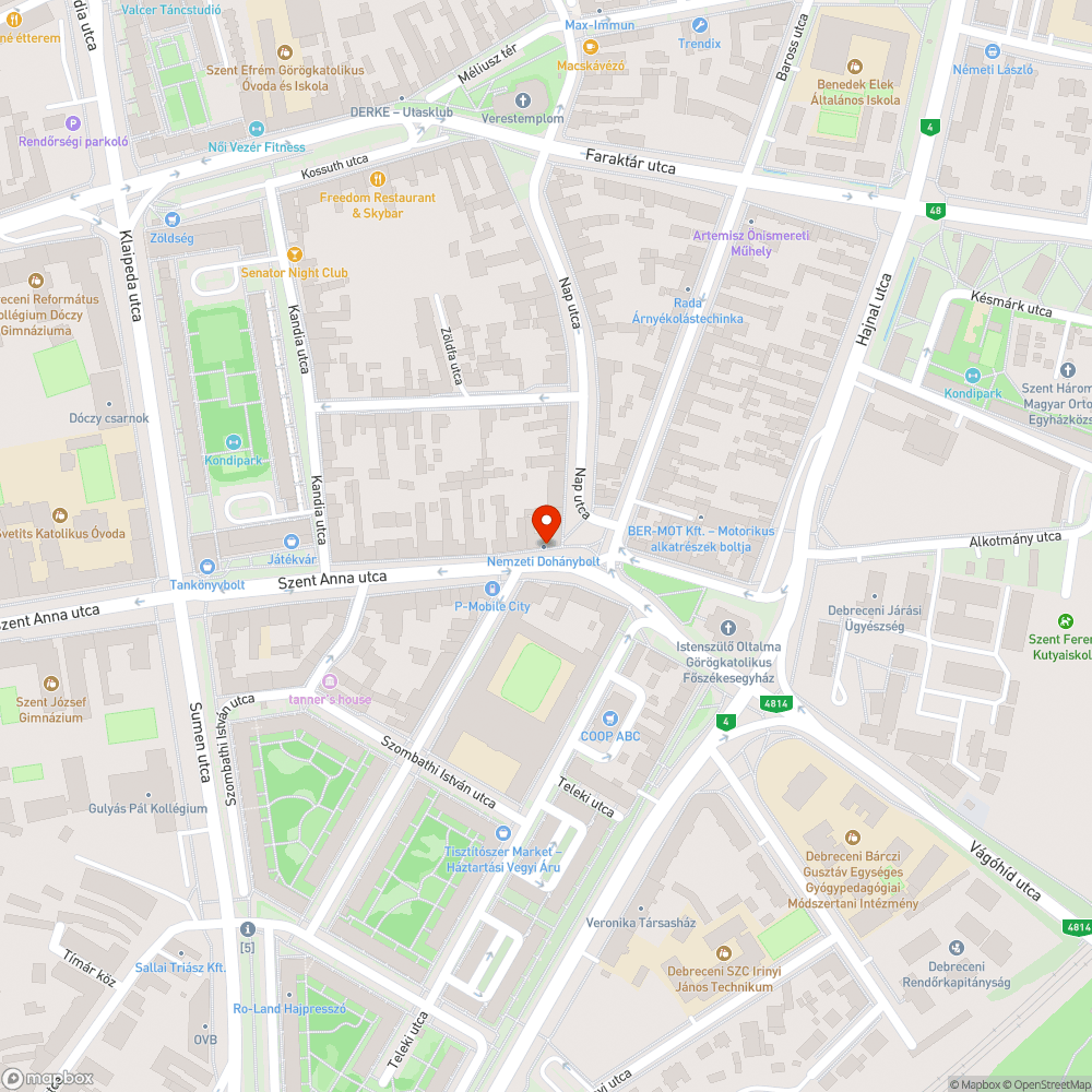 Beszakadt aknafedel bejelentés helye