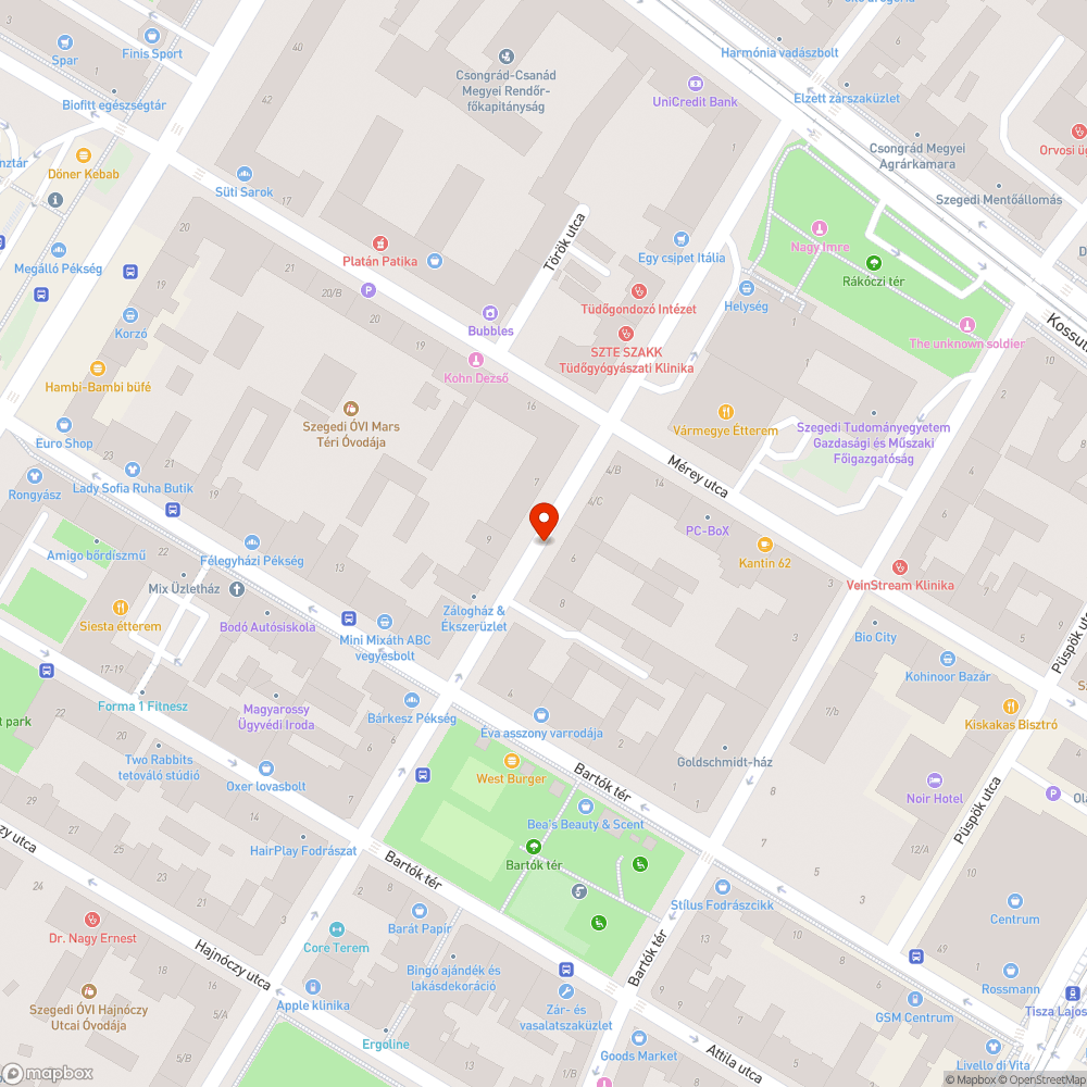 Építkezési törmelék bejelentés helye