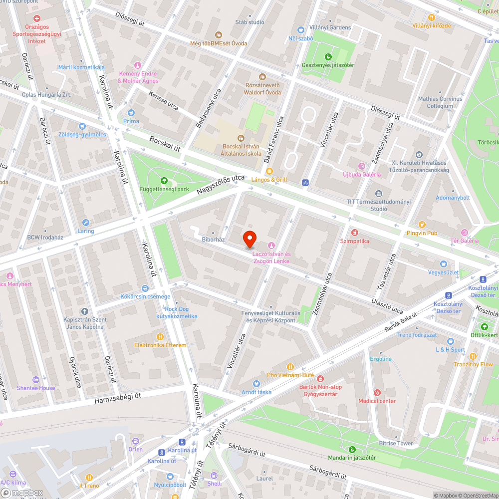 Eltakart lámpa bejelentés helye