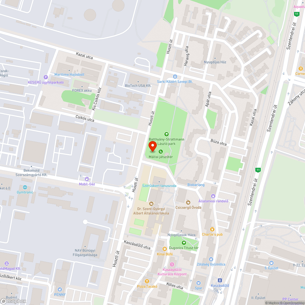 Hiányzó szemetes, törött pad bejelentés helye