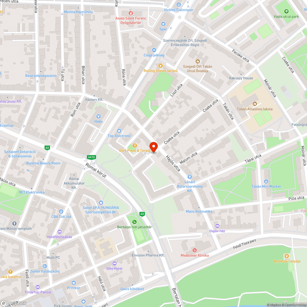 Szemétdomb bejelentés helye