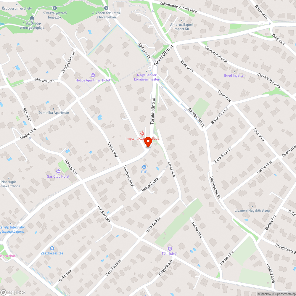 Megsüllyedt csatornafedél a kanyarban bejelentés helye