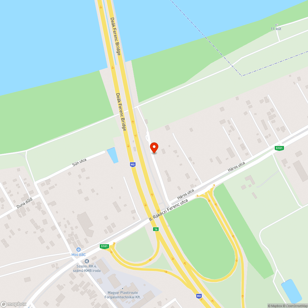 Hiányos közvilágítás a kerékpárúton bejelentés helye