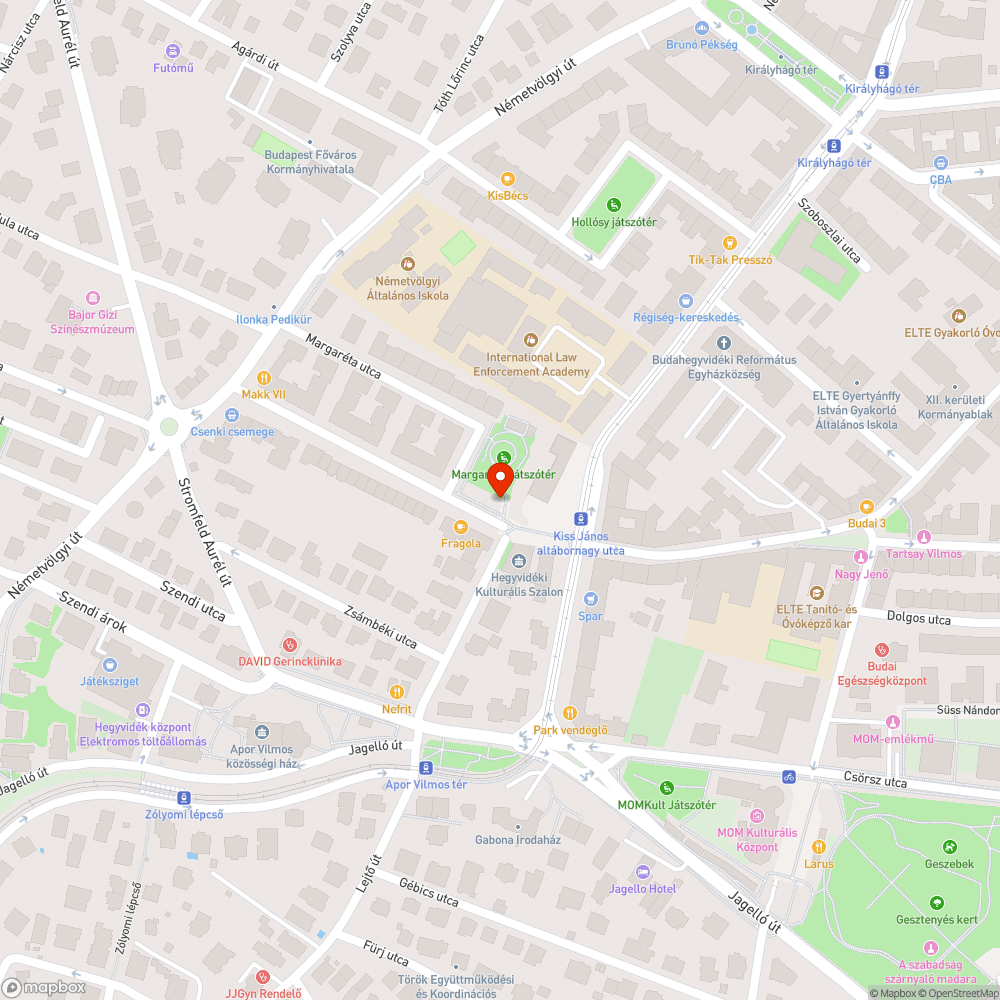 Logó kilincs bejelentés helye