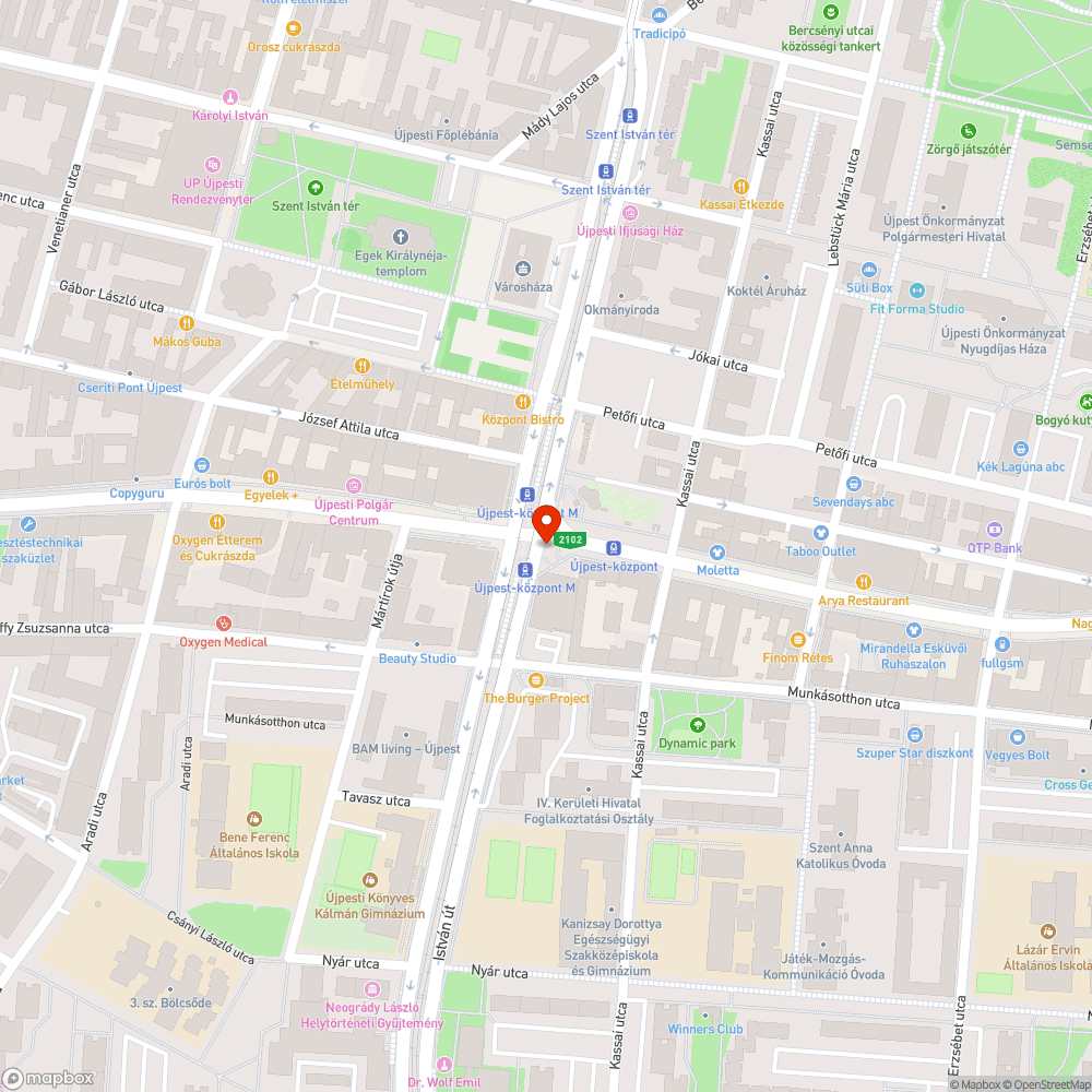 Lyuk a falban bejelentés helye