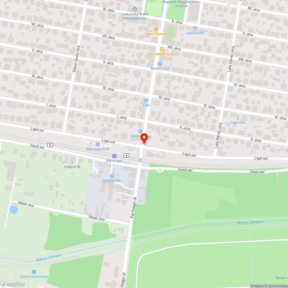 Baleset maradéka bejelentés helye