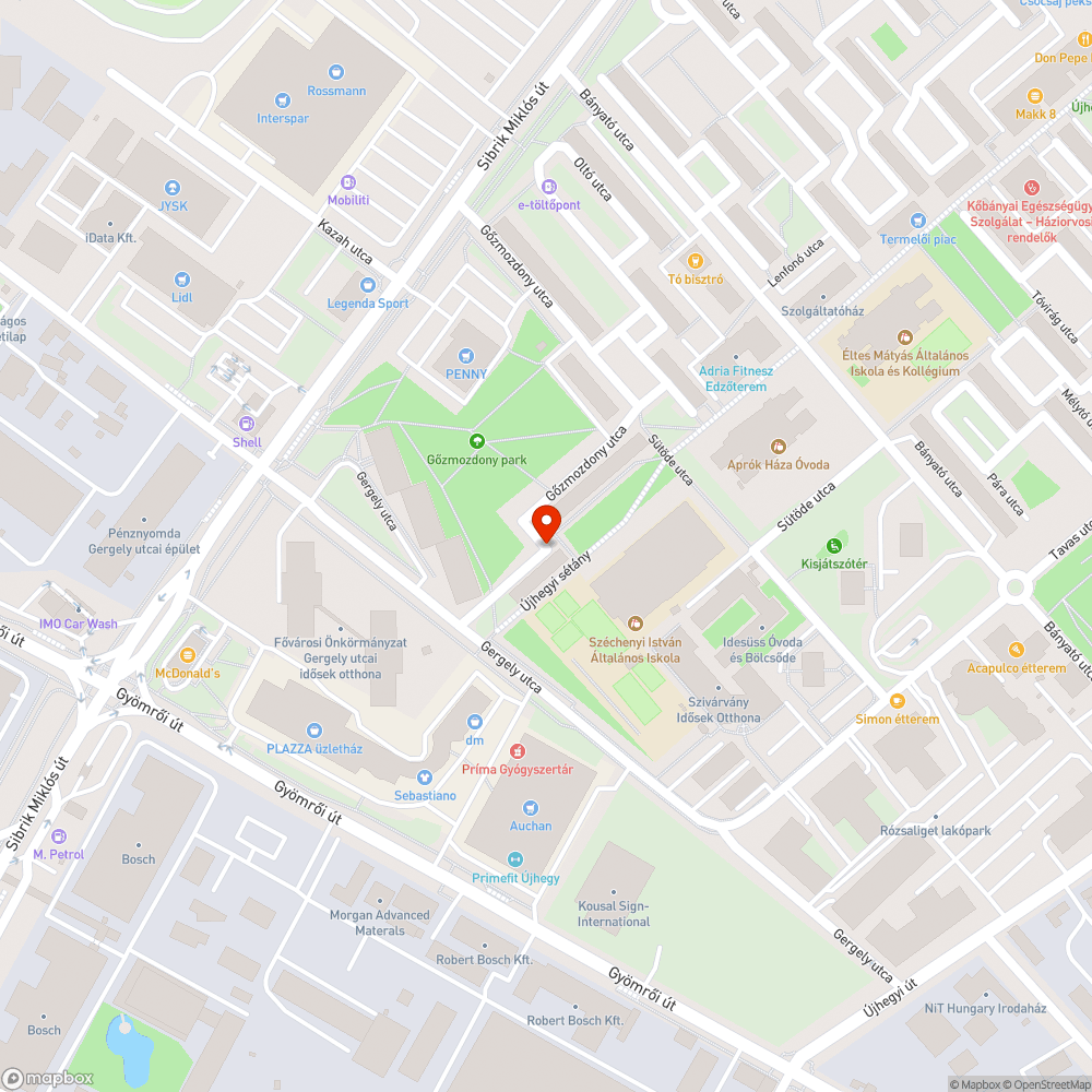 Hangosan csattogó és balesetveszélyes szennyvíz csatornafedlap bejelentés helye