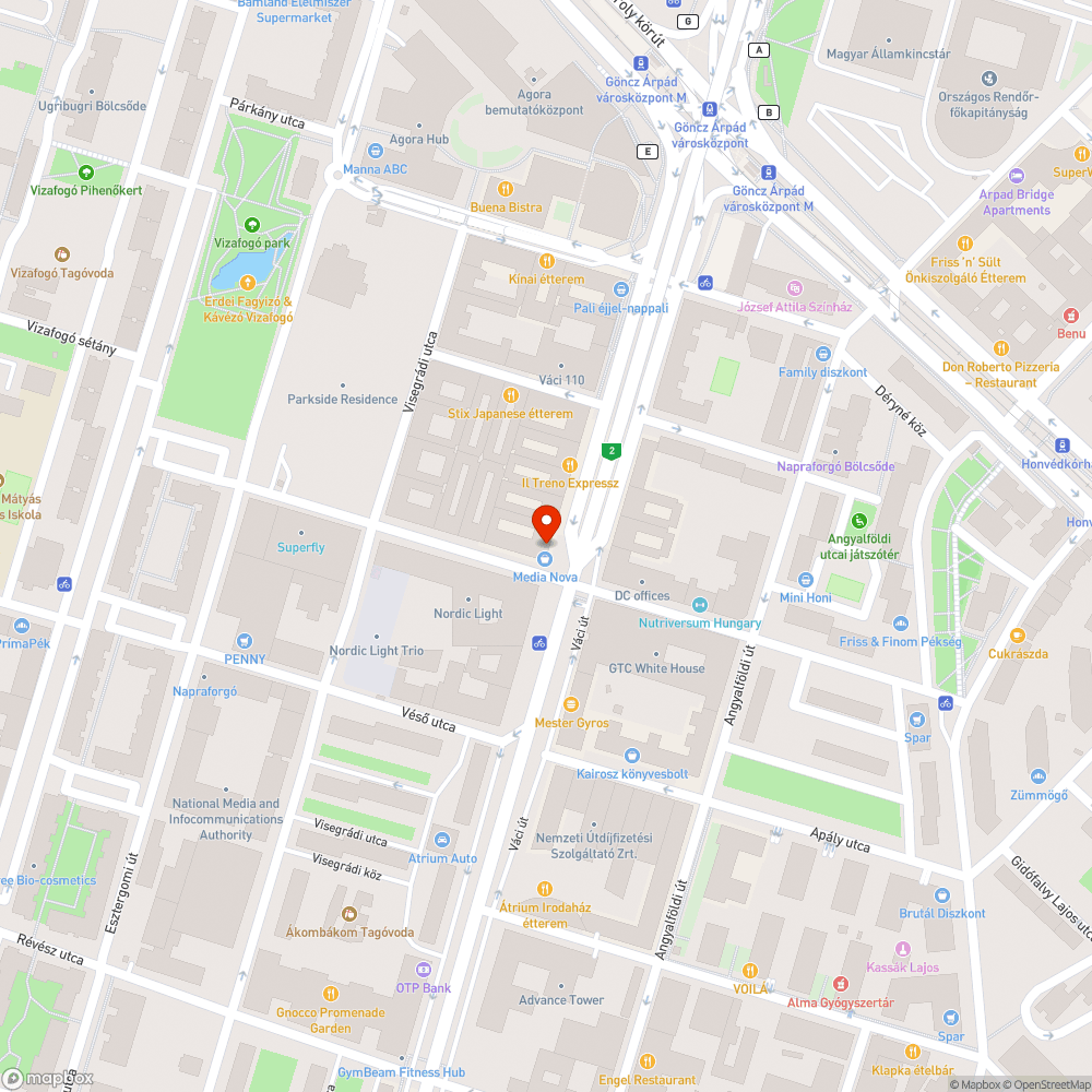 Összefirkált telefonfülke bejelentés helye