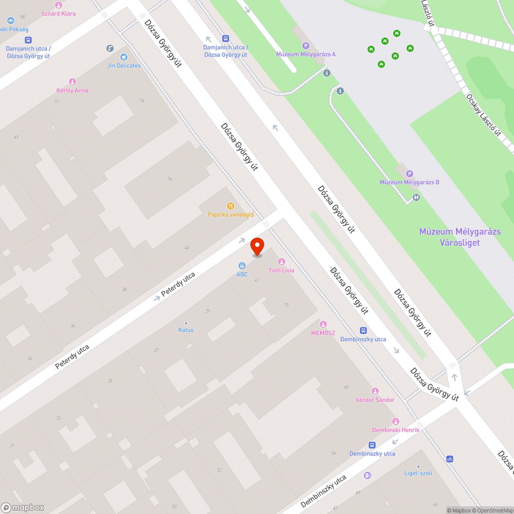 Kidöntött poller bejelentés helye