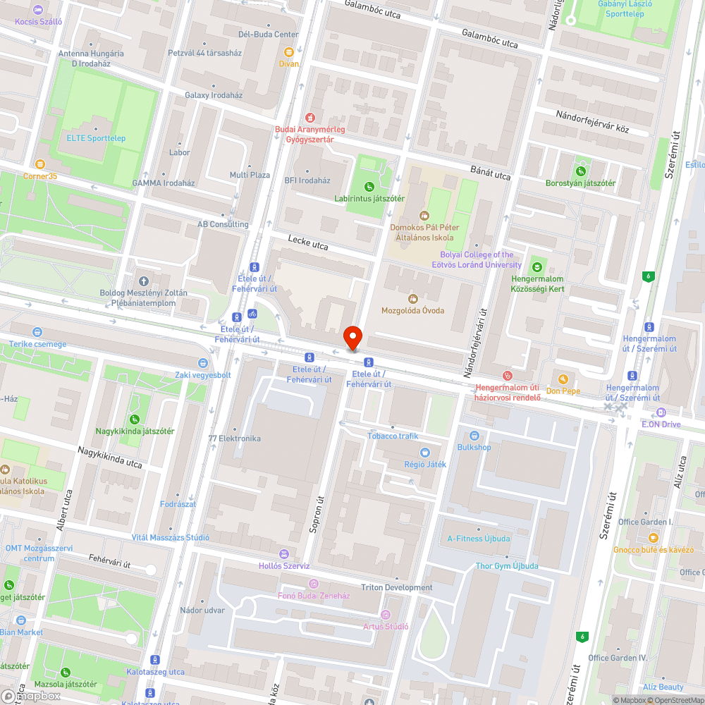 Nem működödő lámpák bejelentés helye