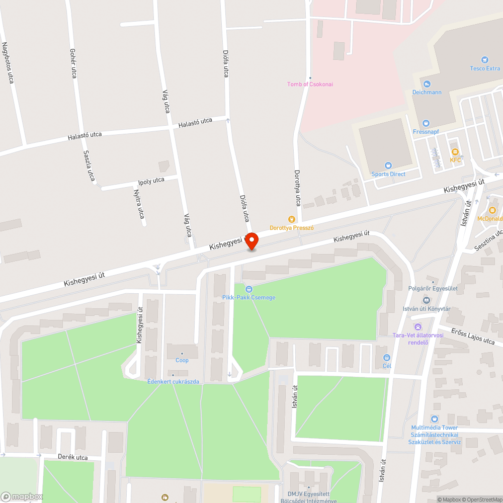 Sok a szemét a füvön bejelentés helye