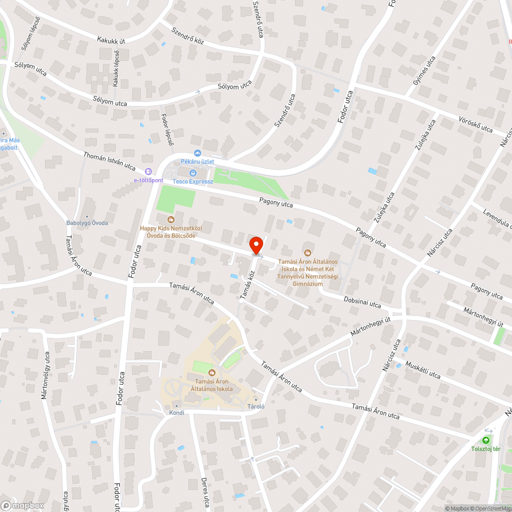 Kidőlt tábla bejelentés helye