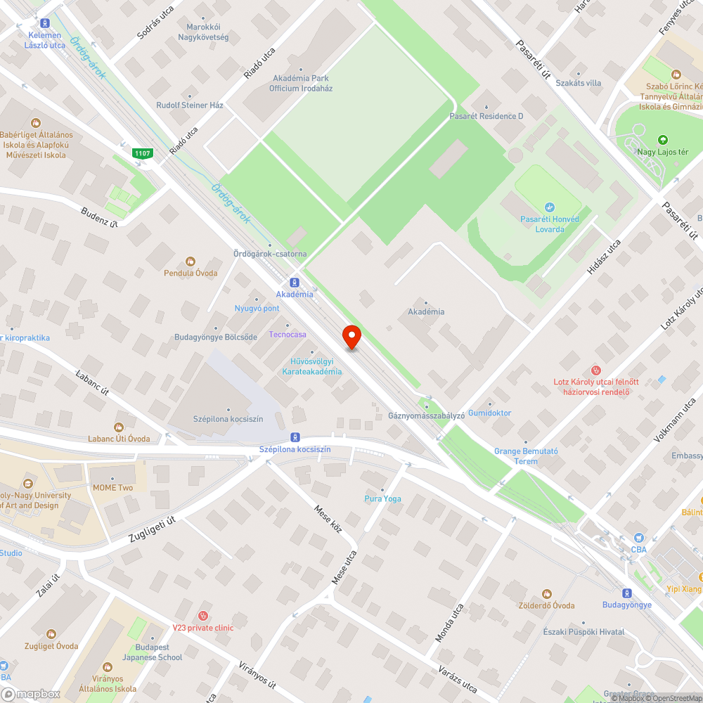 Szemét bejelentés helye