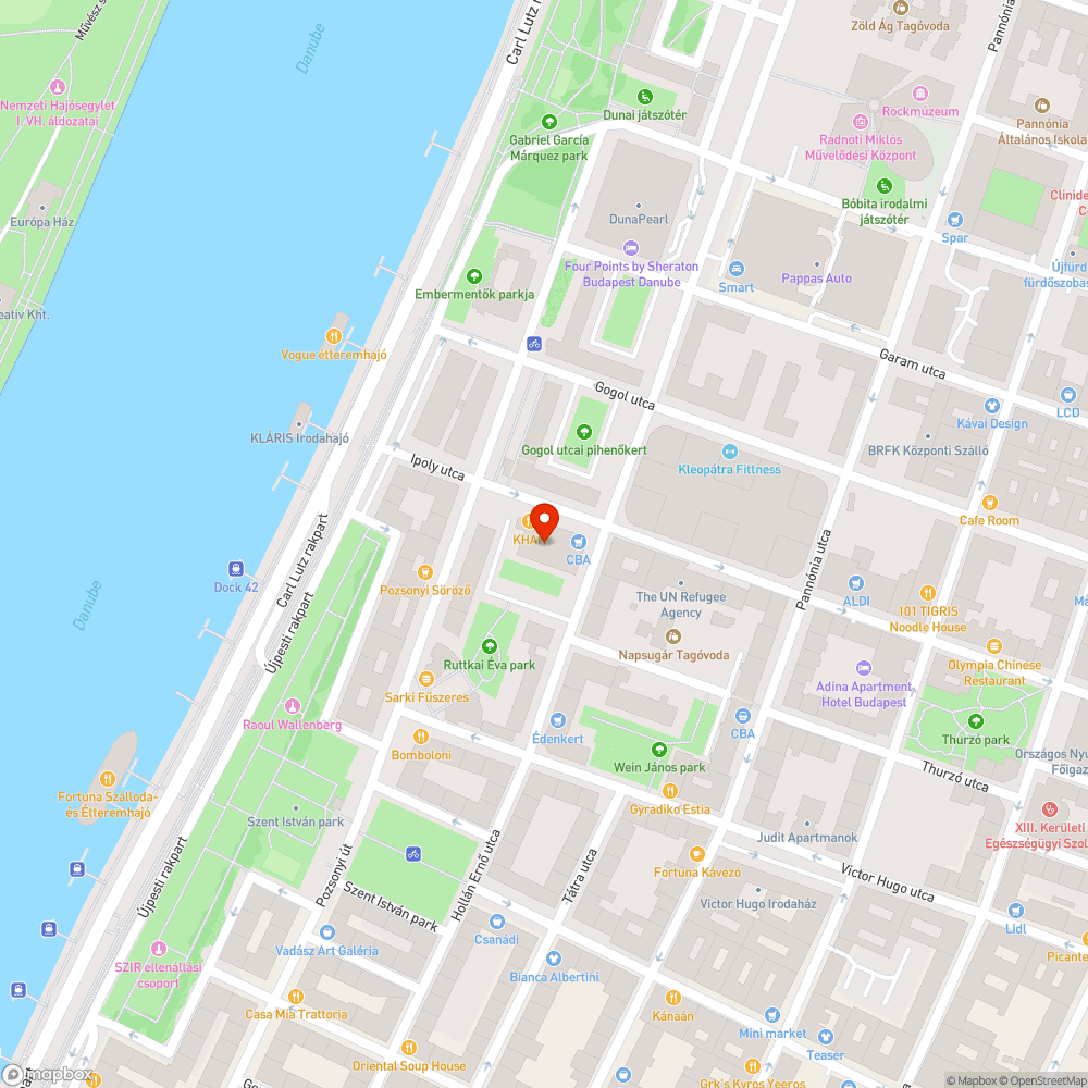 Beszakadt járda bejelentés helye