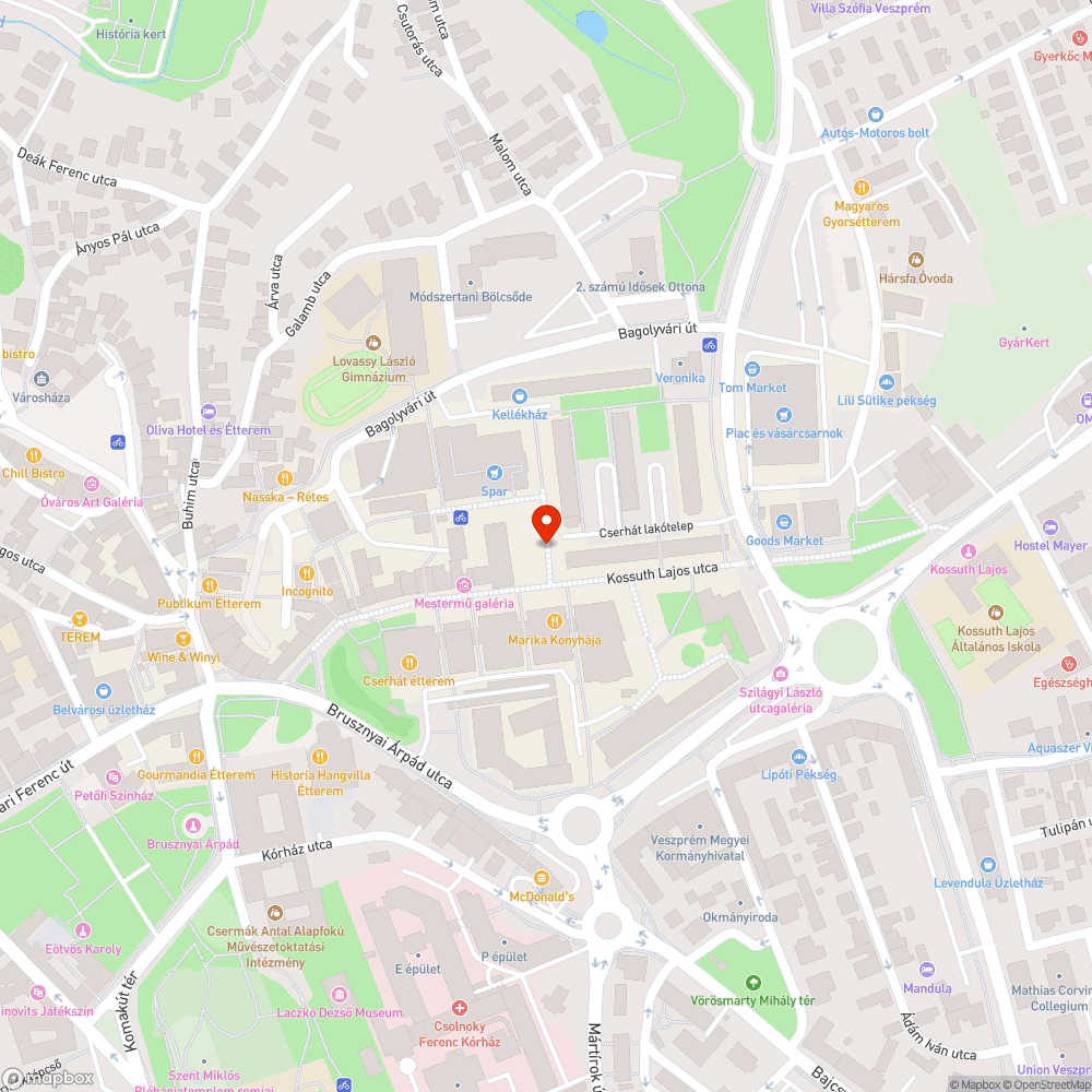 Elmozdult lefolyórács bejelentés helye