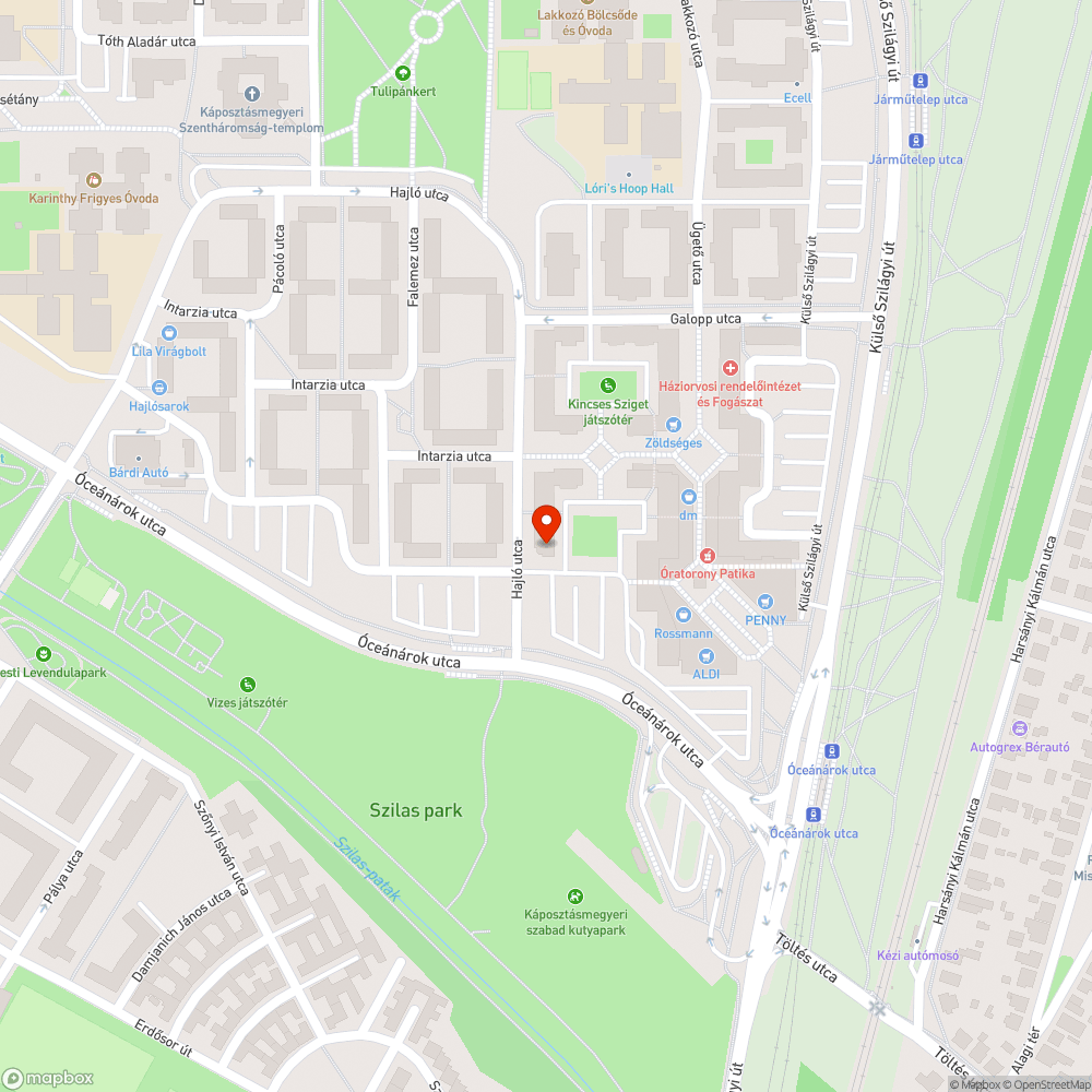 Kátyú Hajló utca 46 elött bejelentés helye