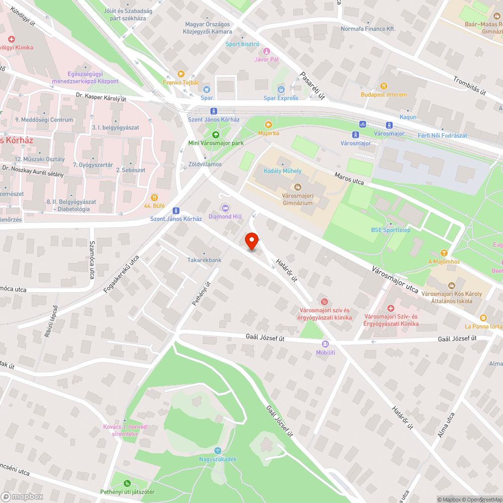 Zöldhulladék és szemét bejelentés helye