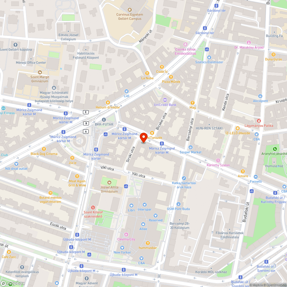 Halott madár és társai a fák tövében bejelentés helye