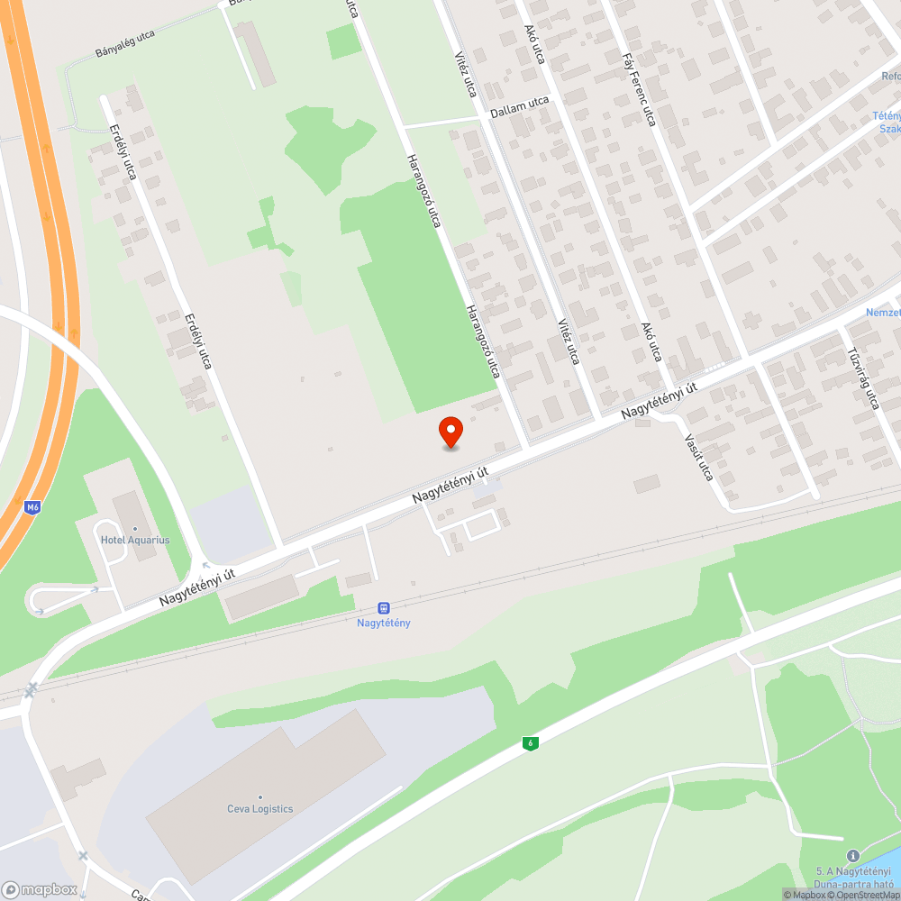 Járhatatlanná vált utcaszakasz bejelentés helye