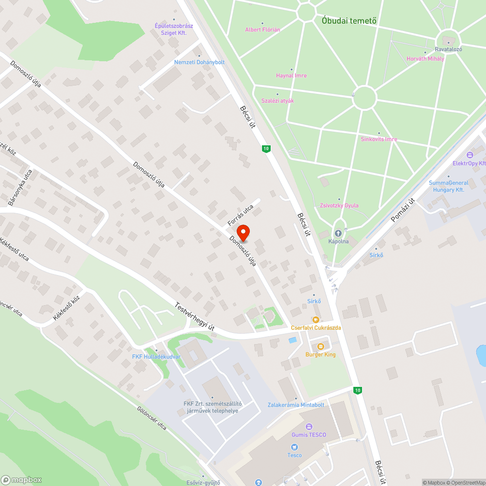 Elhasználódott forgalomcsillapító küszöbök bejelentés helye