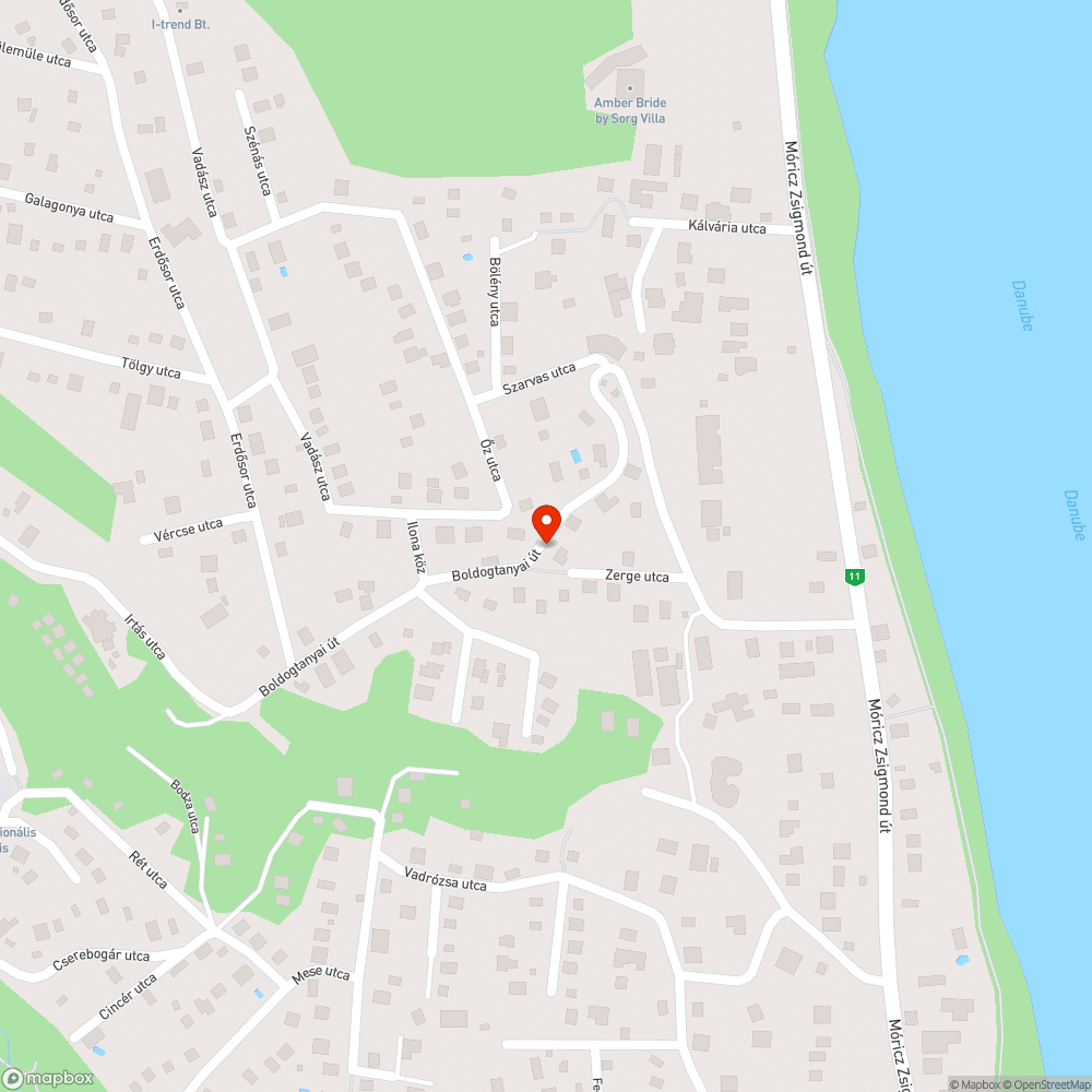 Megdőlt lépcső a Zerge utca végében bejelentés helye