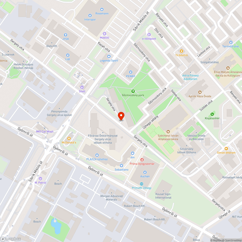 Lassan kifakult tábla Gergely utca 118 kijáratánál bejelentés helye