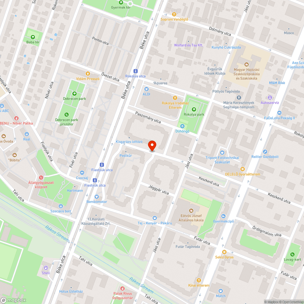 Kidobott ágykeret bejelentés helye