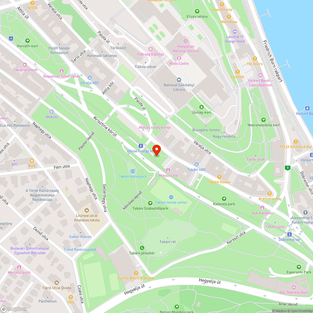 Kiszáradt fák bejelentés helye