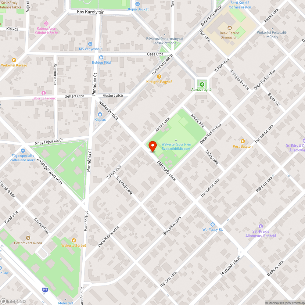 Fa hiány bejelentés helye