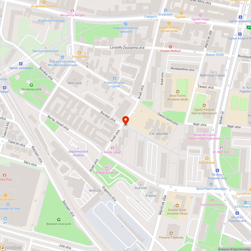 Kerékpárút erre-arra bejelentés helye