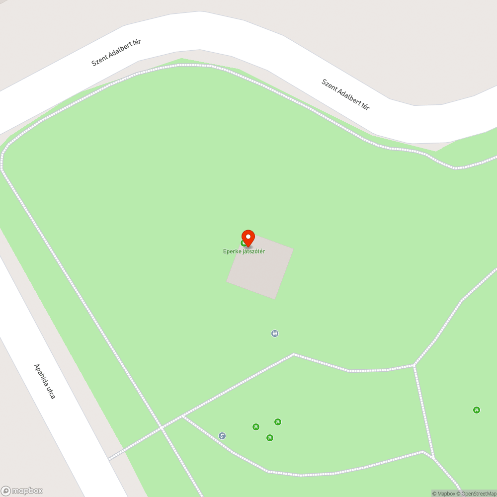 Eperke játszótér túlfolyó csap bejelentés helye