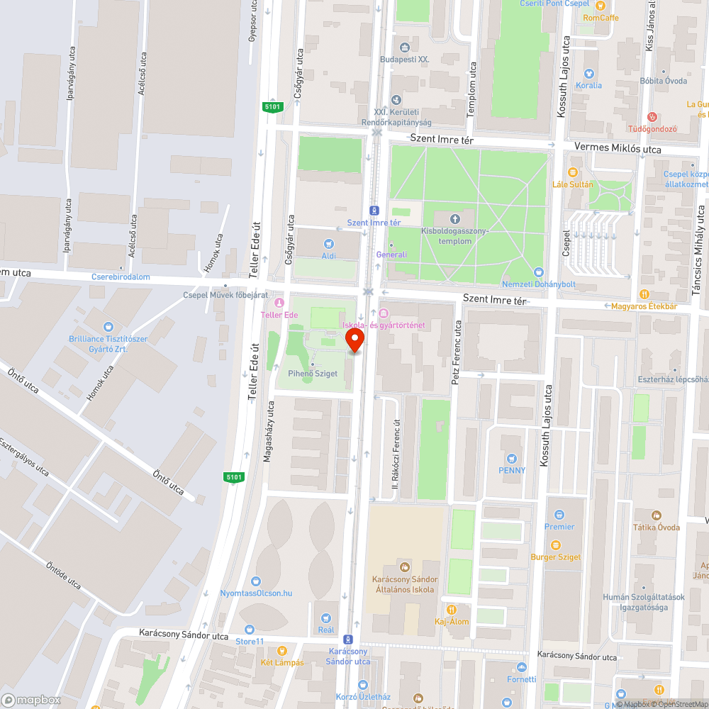 Hiányzó szemetes bejelentés helye