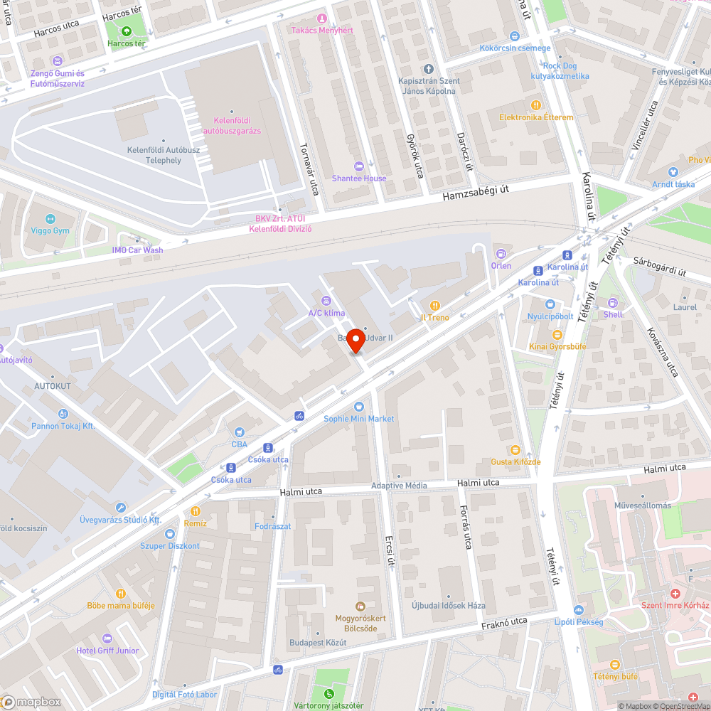 Elhagyott H Astra bejelentés helye