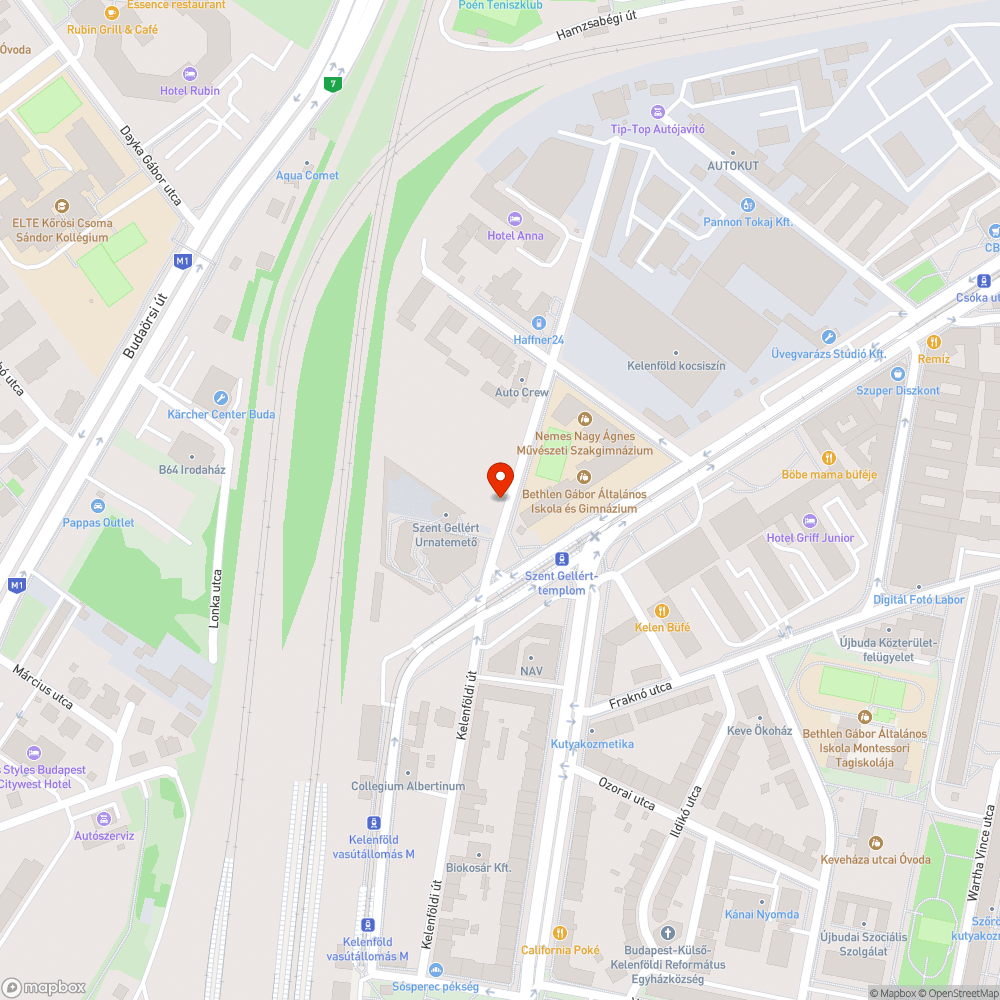 Elhagyott autók bejelentés helye