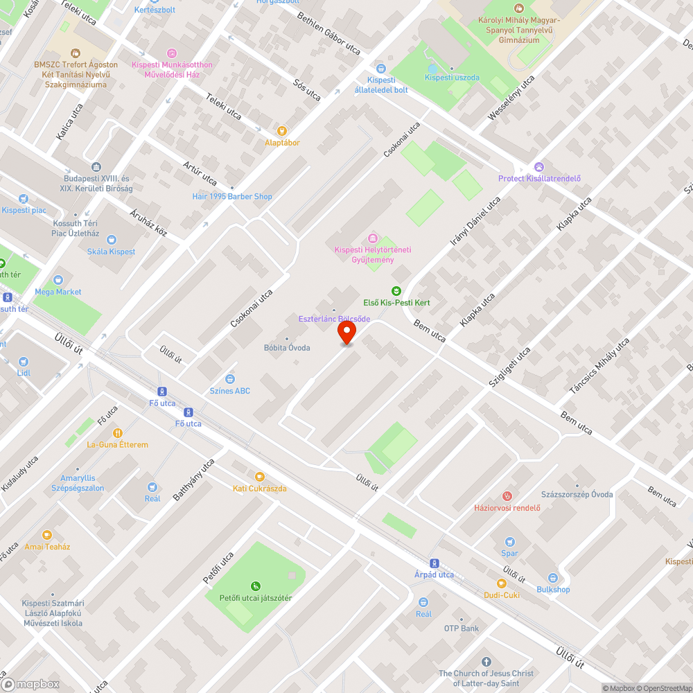 Rég mozdulatlan autó bejelentés helye