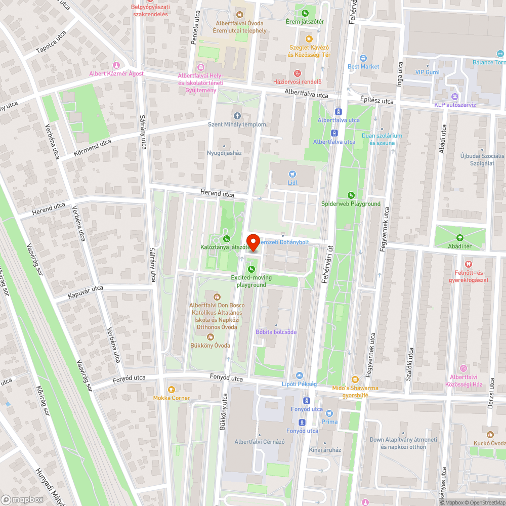 Elhagyatott bejelentés helye