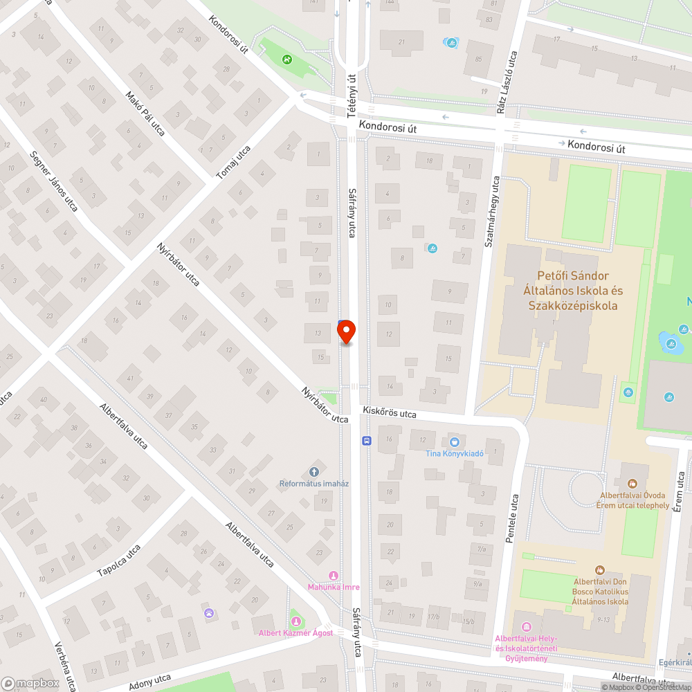 Hibás aszfalt, víz feliratú sapka bejelentés helye