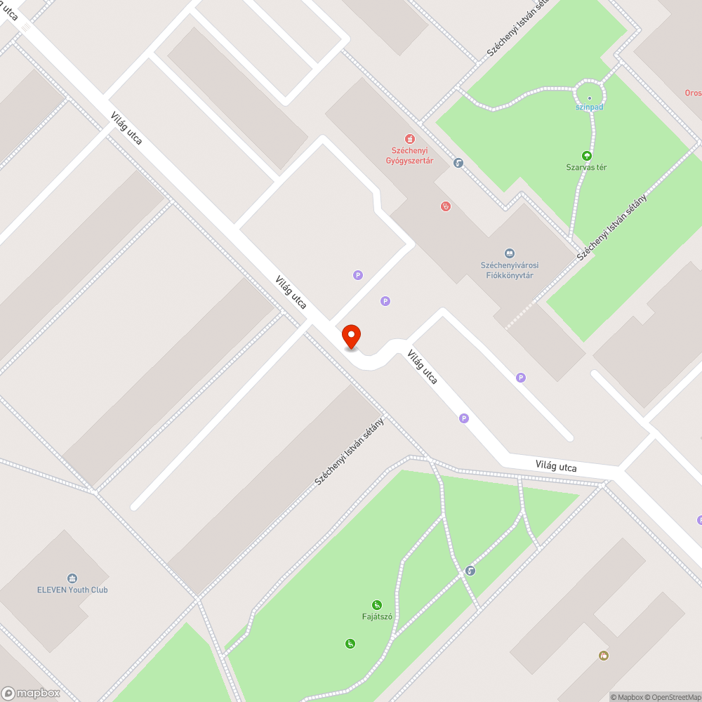 Nem működő közvilágítás bejelentés helye