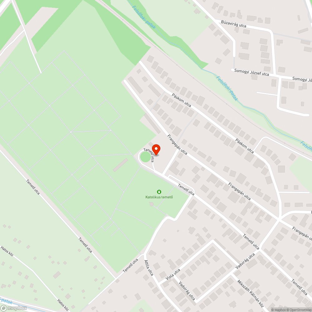 Halott fa bejelentés helye